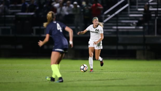 WOMEN'S SOCCER PHOTO;  MSU SID